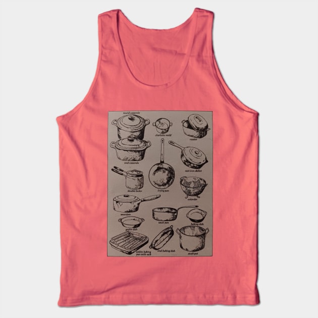 pots and pans Tank Top by goatwang